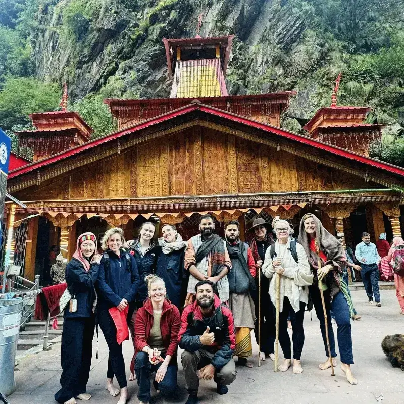 Chardham happy cleints Image captured during their chardham yatra through chardham package